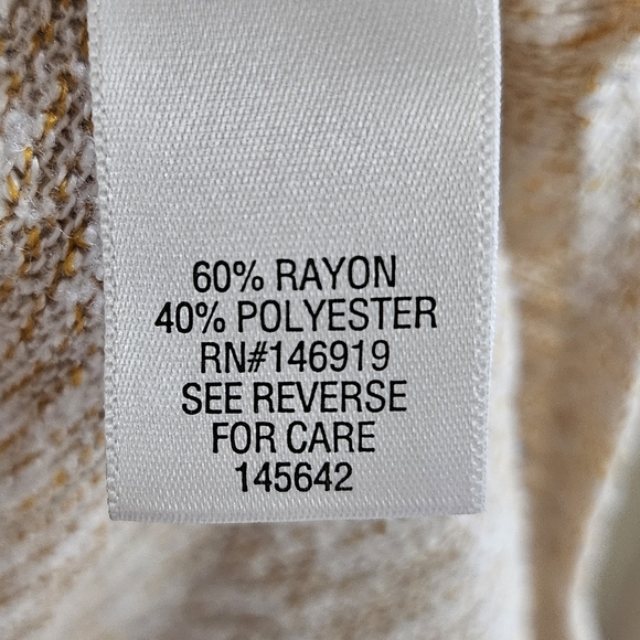 Candie's Gold Tan Open-Front Cardigan Sweater - Picture 4 of 6